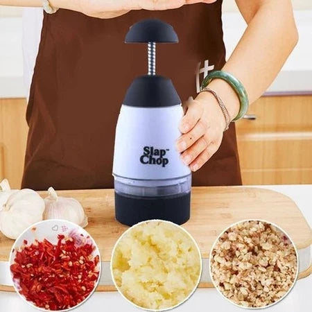 SlapChop - Triturador de Alimentos Manual Com Lâminas Rotativas - Entrega Grátis-thumbmail-1