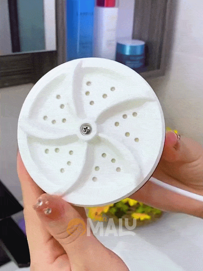 SplashClean - Mini Máquina de Lavar Roupas Panos Toalhas no Balde Portátil e Recarregável - Entrega Grátis-thumbmail-11