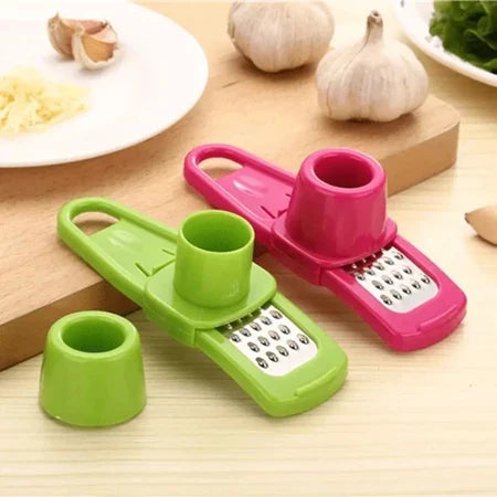 GarlicPro - Ralador de Alho Multifuncional Prático em Aço Inoxidável - Entrega Grátis-thumbmail-4