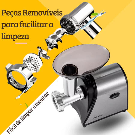 InoxMix - Máquina de Moer De Carne Elétrica 500W - Entrega Grátis-thumbmail-5