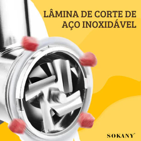 InoxMix - Máquina de Moer De Carne Elétrica 500W - Entrega Grátis-thumbmail-7