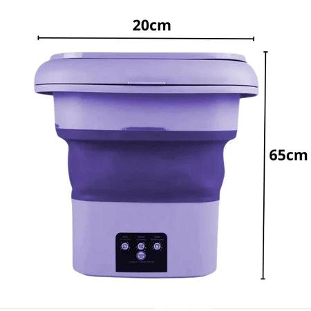 UltraClean - Mini Máquina de Lavar Elétrica Portátil Com Cesto Centrífuga - Entrega Grátis-thumbmail-11