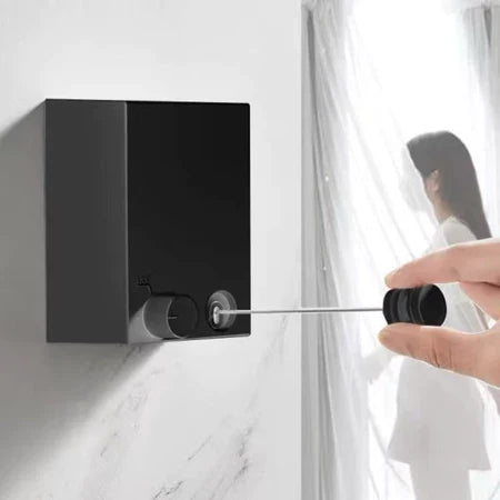 FlexDry - Varal Retrátil Com 4 Metros Para Lavanderia e Espaços Pequenos - Entrega Grátis-thumbmail-1