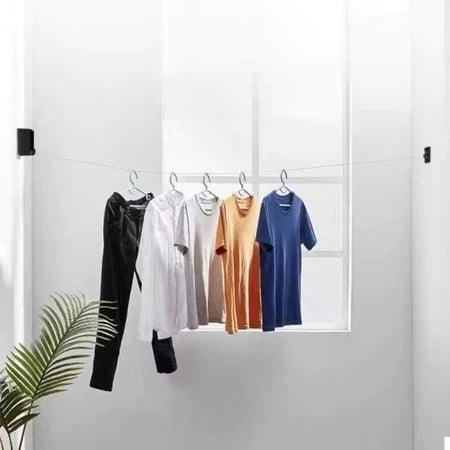 FlexDry - Varal Retrátil Com 4 Metros Para Lavanderia e Espaços Pequenos - Entrega Grátis-thumbmail-2