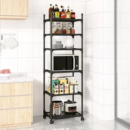 PratLine - Estante Organizadora Metálica Com 6 Prateleiras de Cozinha - Entrega Grátis-thumbmail-1