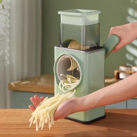 FatiaMax - Cortador de Legumes Giratório Multifuncional 3 Lâminas - Entrega Grátis-thumbmail-1