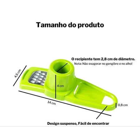 GarlicPro - Ralador de Alho Multifuncional Prático em Aço Inoxidável - Entrega Grátis-thumbmail-7