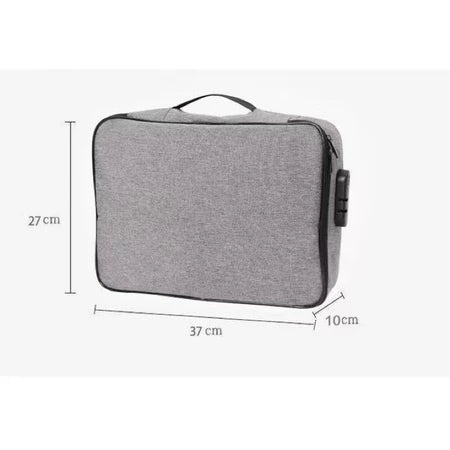 ProtectBag - Bolsa Organizador De Documentos Com Vários Compartimentos e Trava de Segurança - Entrega Grátis-thumbmail-11