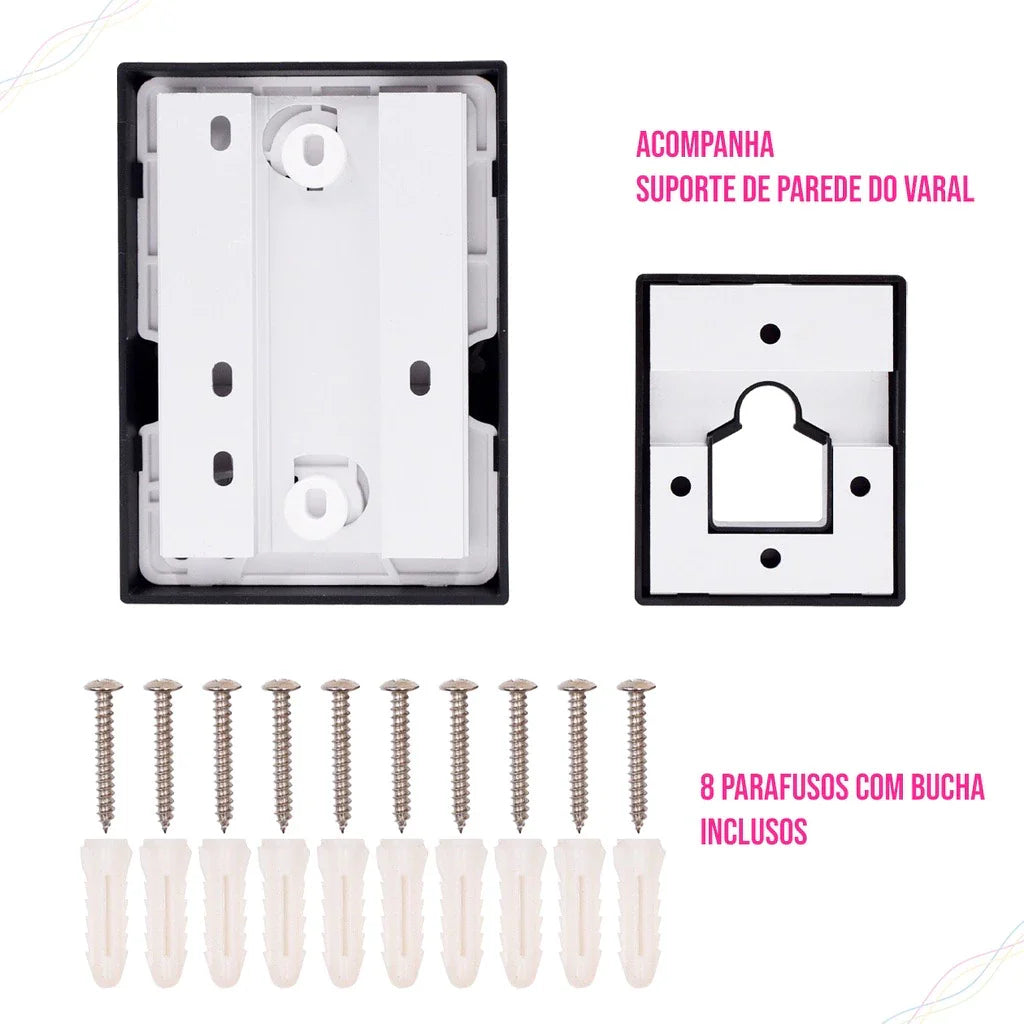 FlexDry - Varal Retrátil Com 4 Metros Para Lavanderia e Espaços Pequenos - Entrega Grátis-thumbmail-9