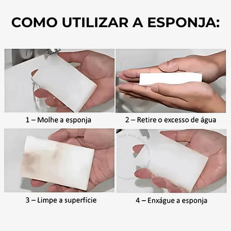 EasyClean - Esponja Mágica de Limpeza Tira Mancha, Desengordura Com Facilidade - Entrega Grátis-thumbmail-6