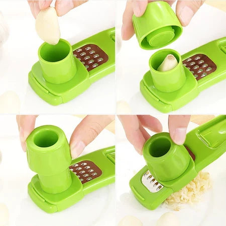 GarlicPro - Ralador de Alho Multifuncional Prático em Aço Inoxidável - Entrega Grátis-thumbmail-3