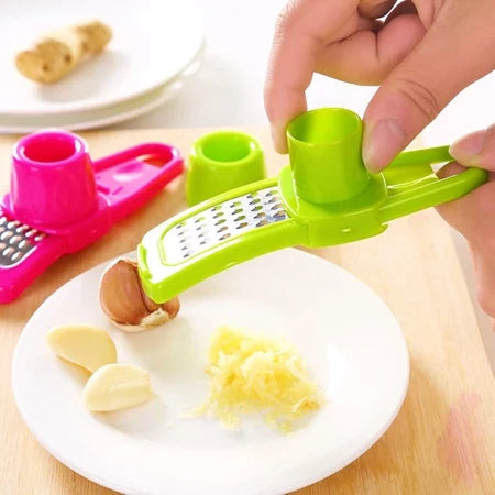 GarlicPro - Ralador de Alho Multifuncional Prático em Aço Inoxidável - Entrega Grátis-thumbmail-1