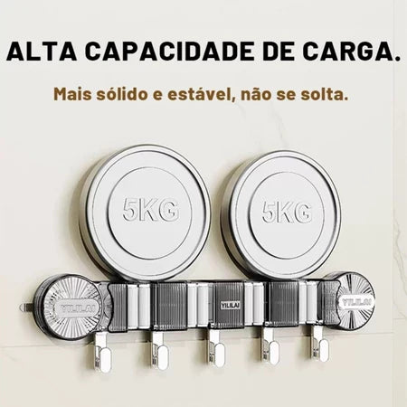SuportFix - Suporte Porta Vassoura Rodo e Mop Organizador de Parede Com Ventosa a Vácuo Sem Furar Parede - Entrega Grátis-thumbmail-6