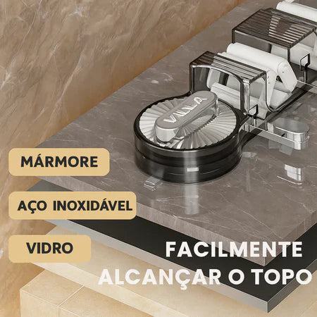 SuportFix - Suporte Porta Vassoura Rodo e Mop Organizador de Parede Com Ventosa a Vácuo Sem Furar Parede - Entrega Grátis-thumbmail-5