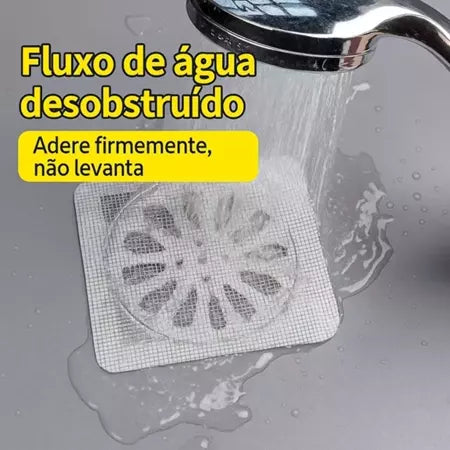 Adesivos Protetores de Ralo Tela Descartável Anti Entupimento e Anti Insetos Para Casa Pratico - Entrega Grátis-thumbmail-4