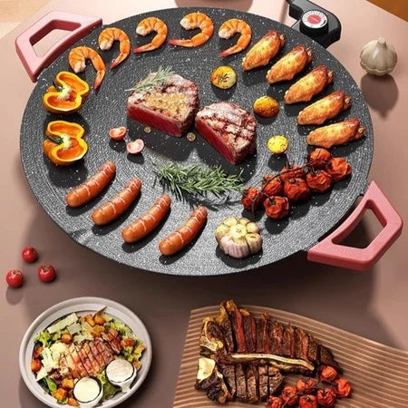 PowerGrill - Grill Elétrico Antiaderente de Pedra Vulcânica Maifan Stone - Entrega Grátis-thumbmail-2