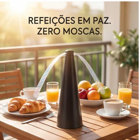 AntiMoscas - Ventilador de Mesa Espanta Mosca Sem Químicas Repelente De Mosquitos E Inseto - Entrega Grátis-thumbmail-1