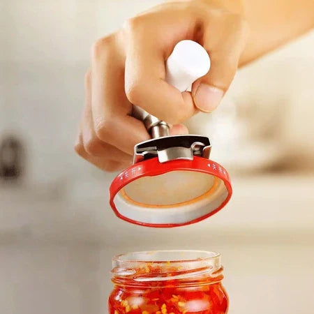 InoxFy - Abridor Ajustável Para Tampas De Palmito Azeitona Molhos Remédios e Potes em Geral - Entrega Grátis-thumbmail-1