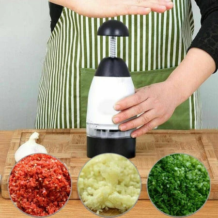 SlapChop - Triturador de Alimentos Manual Com Lâminas Rotativas - Entrega Grátis-thumbmail-3