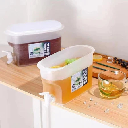 SucoFresh - Suqueira Plástica Com Tampa e Torneira Para Geladeira - Entrega Grátis-thumbmail-6