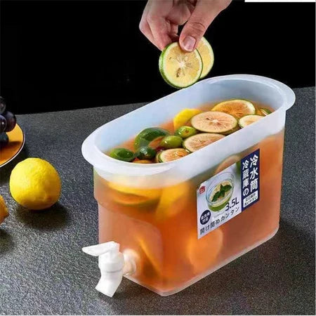 SucoFresh - Suqueira Plástica Com Tampa e Torneira Para Geladeira - Entrega Grátis-thumbmail-5