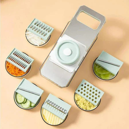 PeelMax - Fatiador de Legumes e Vegetais 5 em 1 de Aço Inox - Entrega Grátis-thumbmail-2