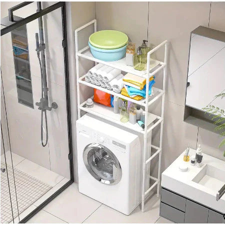PratPlus - Suporte de Prateleiras para Máquina de Lavar com Rodízios e Base Antiderrapante - Entrega Grátis Reforçada-thumbmail-2