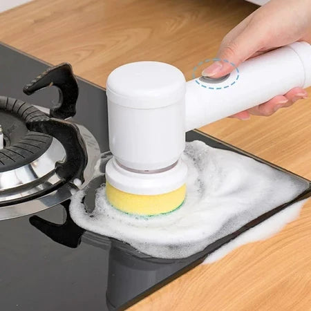 BrushClean - Escova de Limpeza 5 em 1 Sem Fio Prática - Entrega Grátis-thumbmail-1