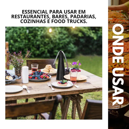 AntiMoscas - Ventilador de Mesa Espanta Mosca Sem Químicas Repelente De Mosquitos E Inseto - Entrega Grátis-thumbmail-5
