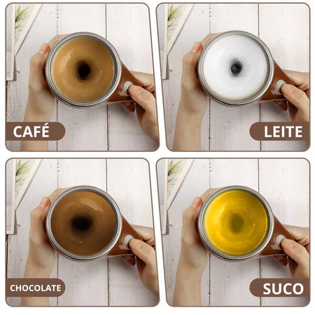 ShakeMix - Caneca Térmica Com Misturador De Bebidas Mixer - Entrega Grátis-thumbmail-4