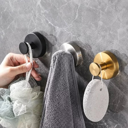 PraticFix - Gancho De Ventosa De Aço Inoxidável Super Resistente Com Instalação Sem Perfuração - Entrega Grátis-thumbmail-5