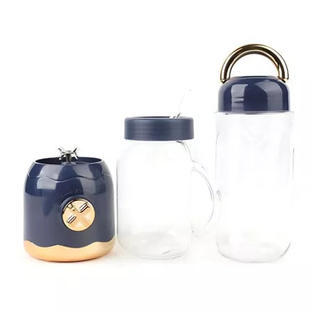 BlenderMix - Mini Liquidificador Portátil Com 10 Lâminas + Brindes Copo Caneca Canudo - Entrega Grátis-thumbmail-7