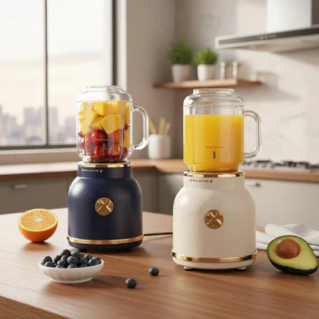 BlenderMix - Mini Liquidificador Portátil Com 10 Lâminas + Brindes Copo Caneca Canudo - Entrega Grátis-thumbmail-1
