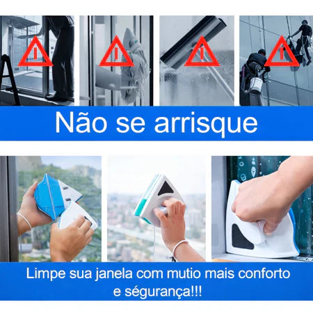 CleanGrip - Limpador Magnético De Vidros e Janelas Limpeza Com Total Segurança - Entrega Grátis-thumbmail-3