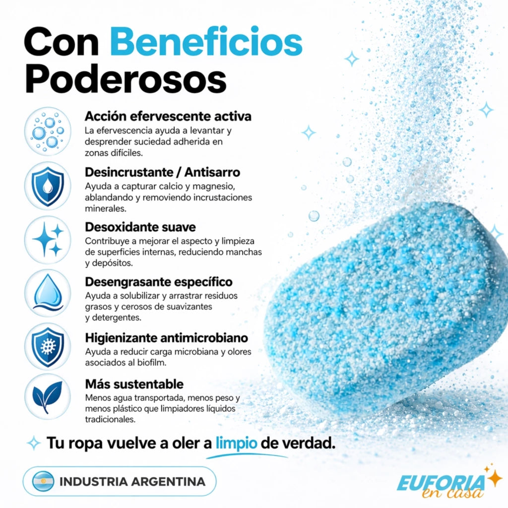 PASTILLAS OFICIALES Y ORIGINALES PARA LAVARROPAS - REMUEVE PELOS DE MASCOTAS - EUFORIA EN CASA ®-thumbmail-3
